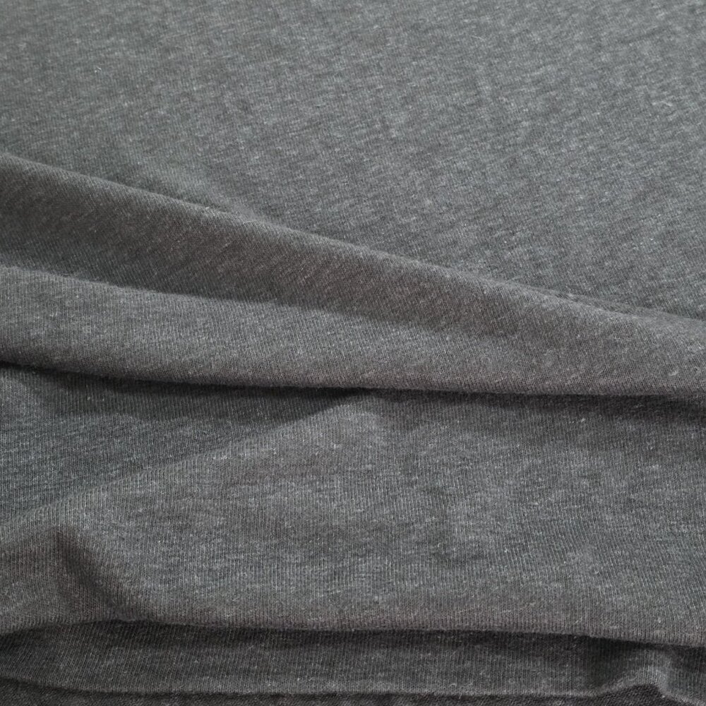 Old Navy T Shirt Maxi Dress 3X Black SS Linen Blend Slits Pullover Goth Cottage - Picture 10 of 15